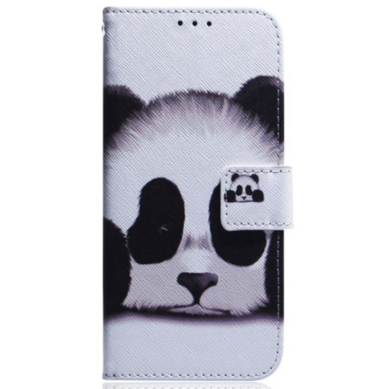 Folio Deksel Motorola Edge 50 Fusion Panda