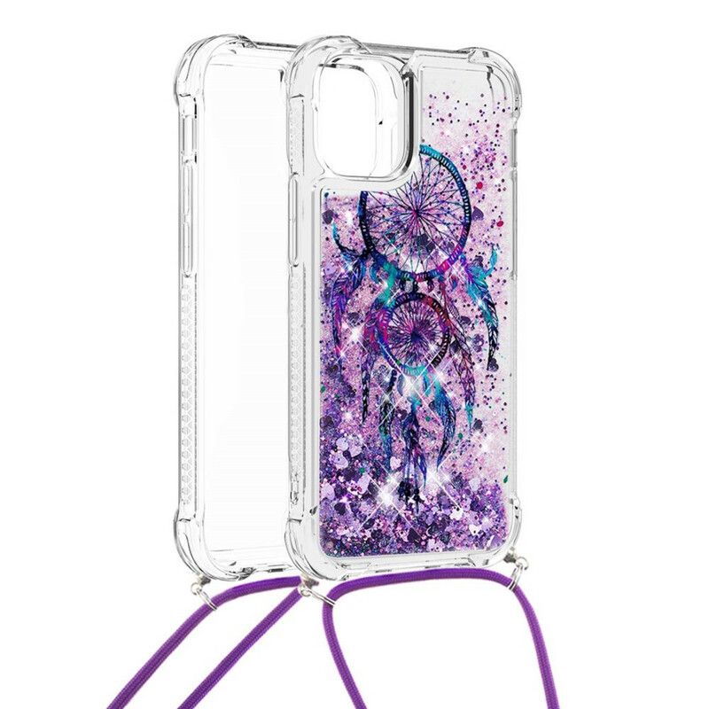 Deksel iPhone 13 Glitter Drawstring Dream Catcher