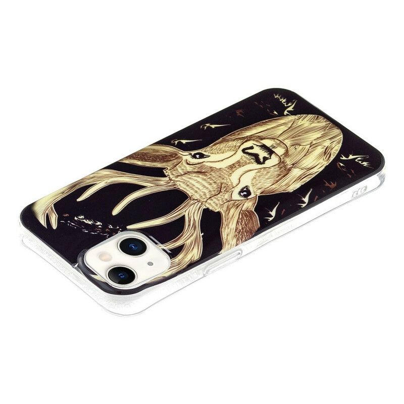 Deksel iPhone 13 Majestic Fluorescent Stag