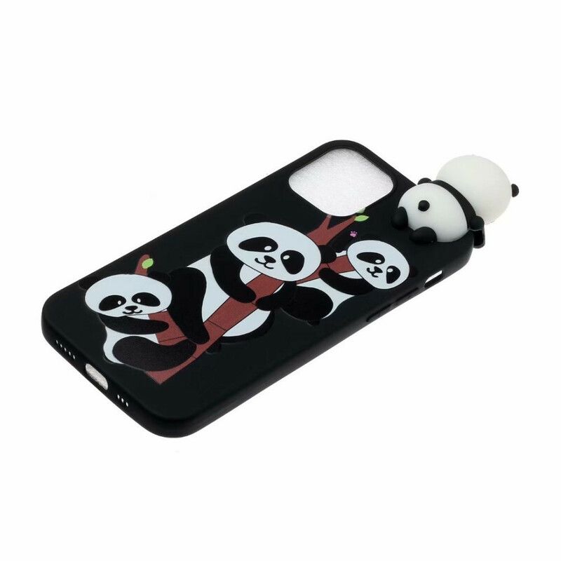 Deksel iPhone 13 Mobildeksel Pandas On Bamboo 3d