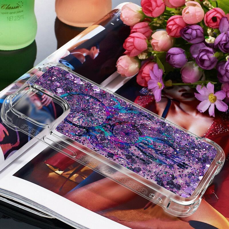 Deksel iPhone 13 Mobildeksel Sequin Dream Catcher