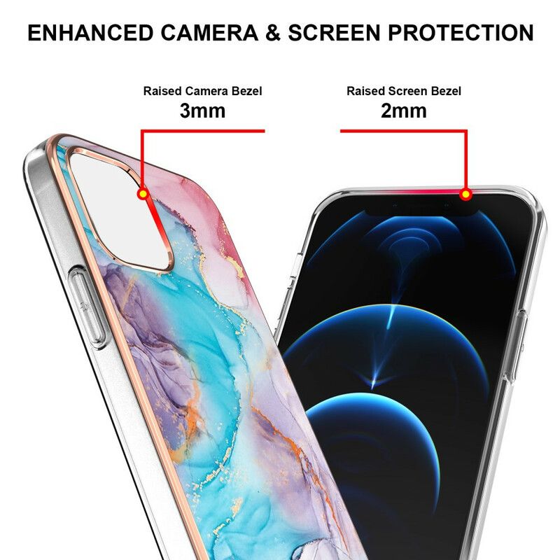 Deksel iPhone 13 Mobildeksel Sofistikert Marmor
