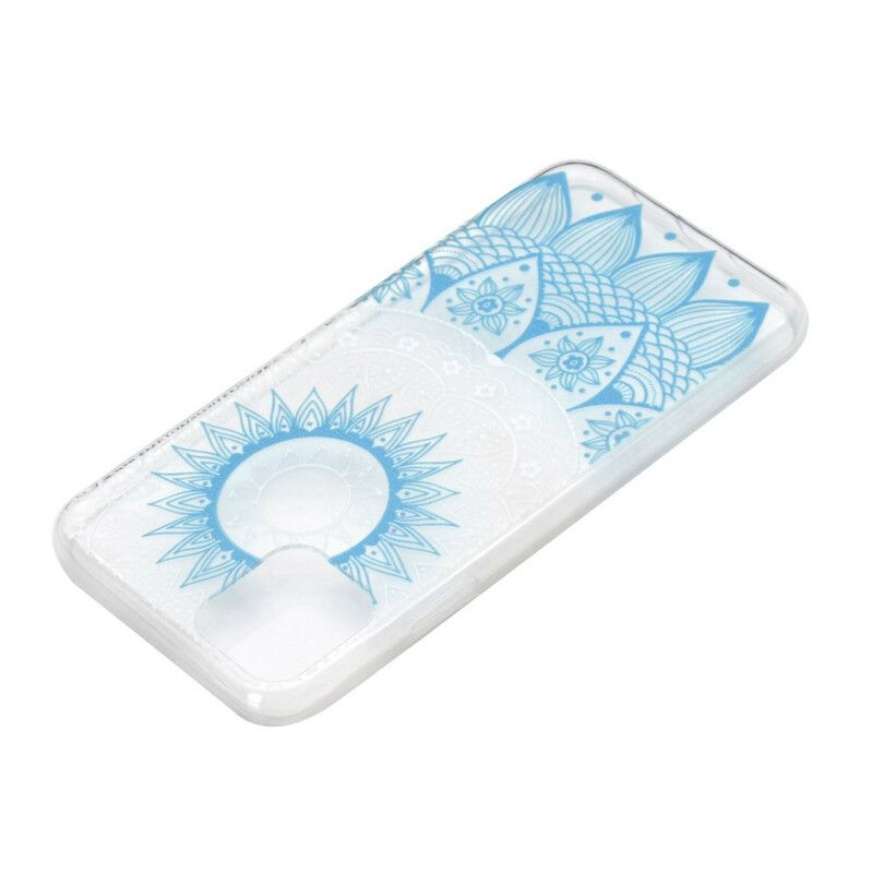 Deksel iPhone 13 Transparent Farget Mandala Beskyttelse Deksel