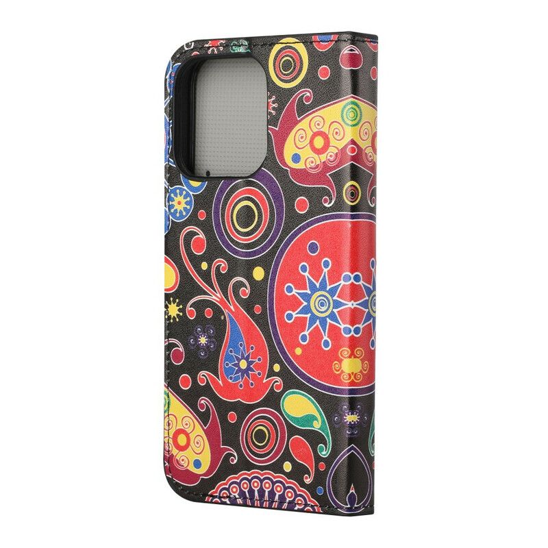 Folio Deksel iPhone 13 Design Galaxy Beskyttelse Deksel