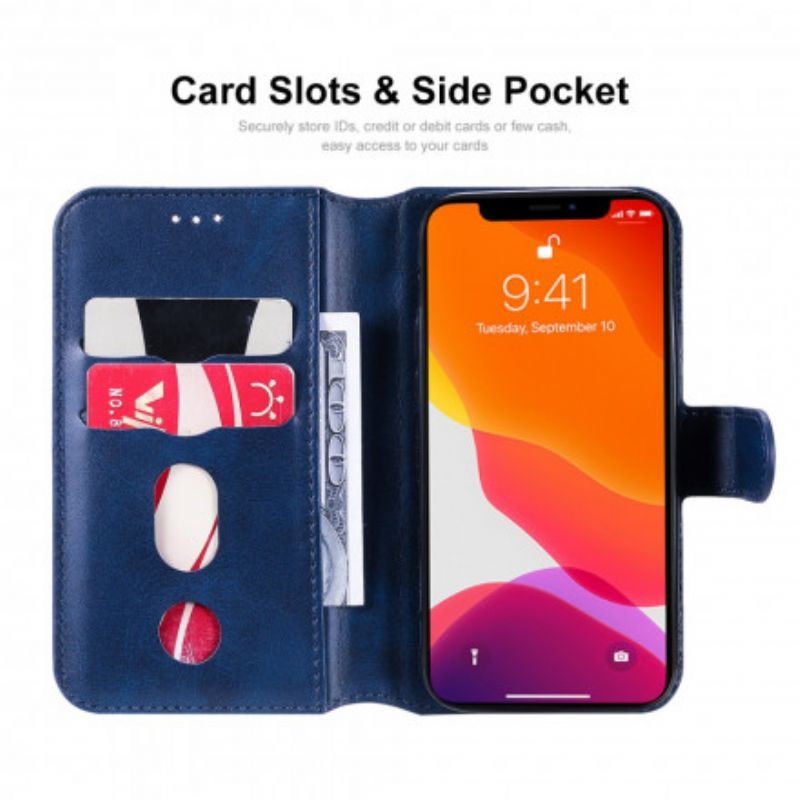 Folio Deksel iPhone 13 Faux Leather Enkay Beskyttelse Deksel