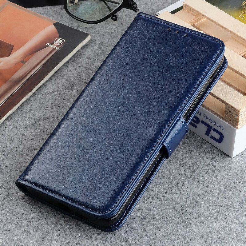 Folio Deksel iPhone 13 Faux Leather Finesse