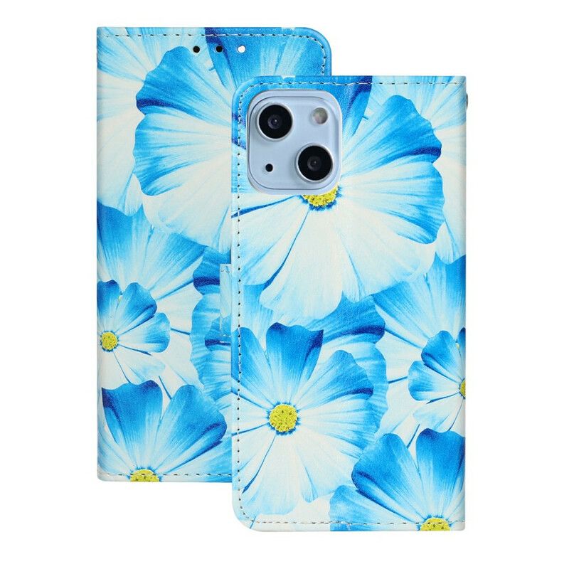 Folio Deksel iPhone 13 Floral Discovery