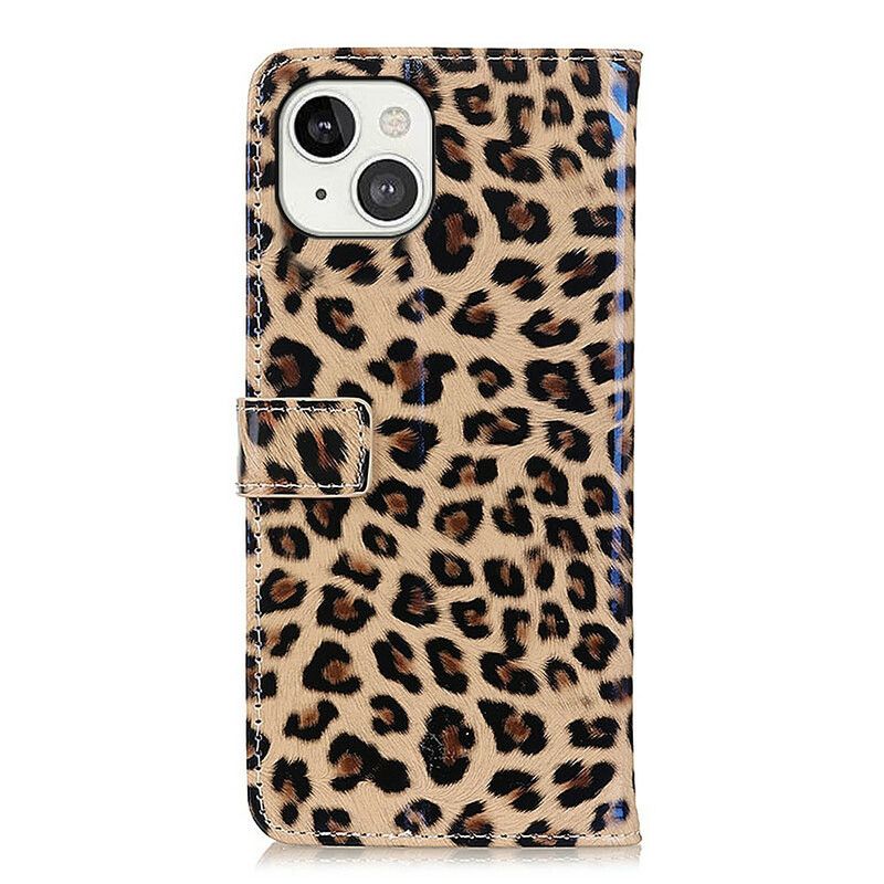 Folio Deksel iPhone 13 Leopard