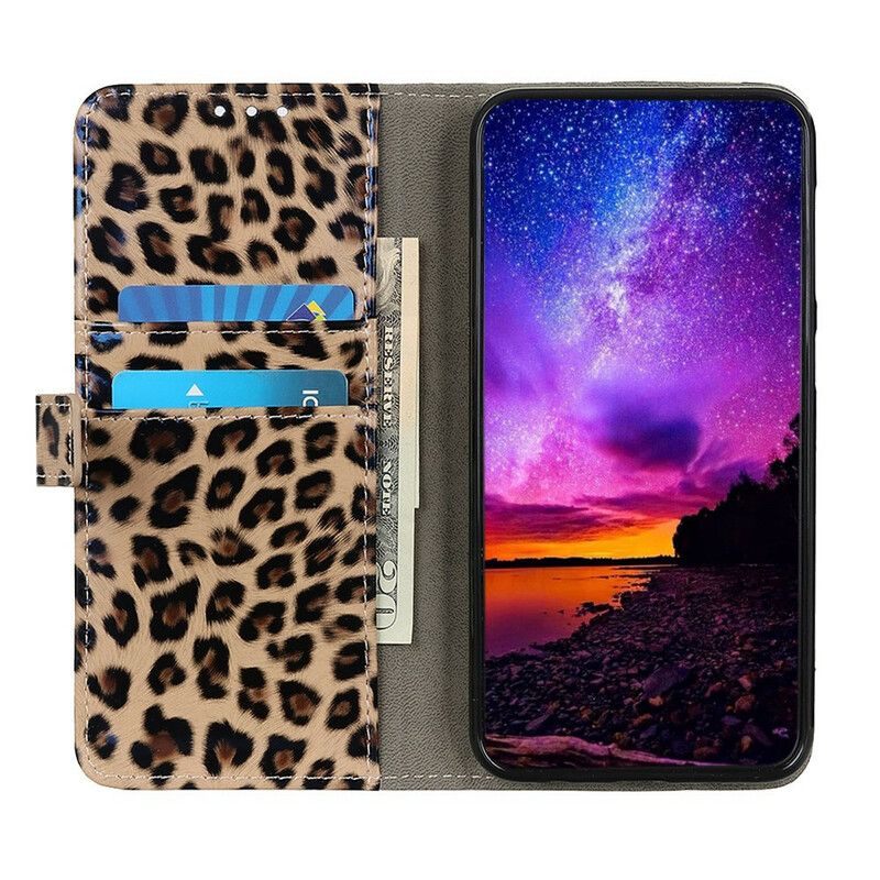 Folio Deksel iPhone 13 Leopard