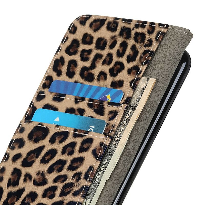 Folio Deksel iPhone 13 Leopard