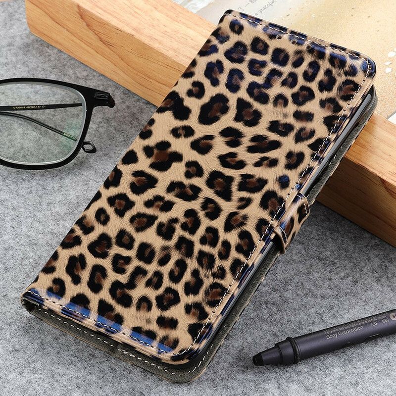 Folio Deksel iPhone 13 Leopard