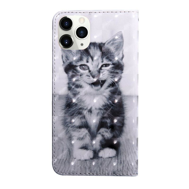 Folio Deksel iPhone 13 Light Spot Ignace The Kitten Beskyttelse Deksel