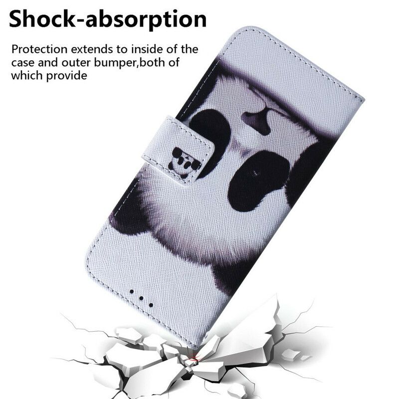 Folio Deksel iPhone 13 Panda Face