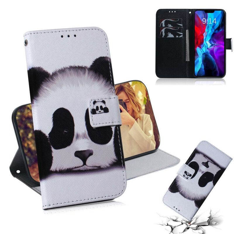 Folio Deksel iPhone 13 Panda Face