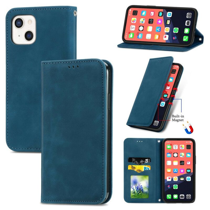 Folio Deksel iPhone 13 Skin-touch Design Beskyttelse Deksel