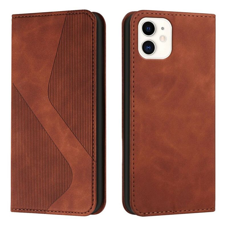 Folio Deksel Til iPhone 13 Style Leather S-design