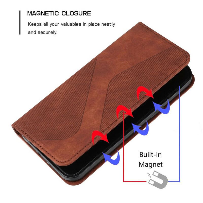 Folio Deksel Til iPhone 13 Style Leather S-design