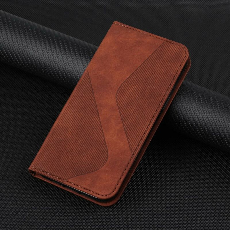 Folio Deksel Til iPhone 13 Style Leather S-design