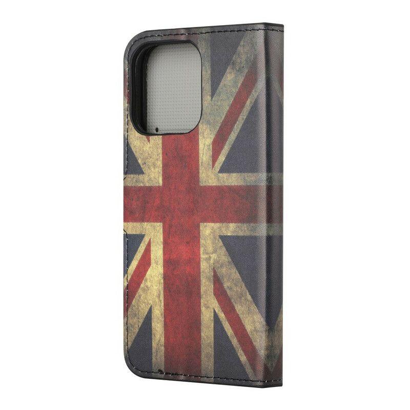 Lærdeksel Folio Deksel iPhone 13 England Flagg