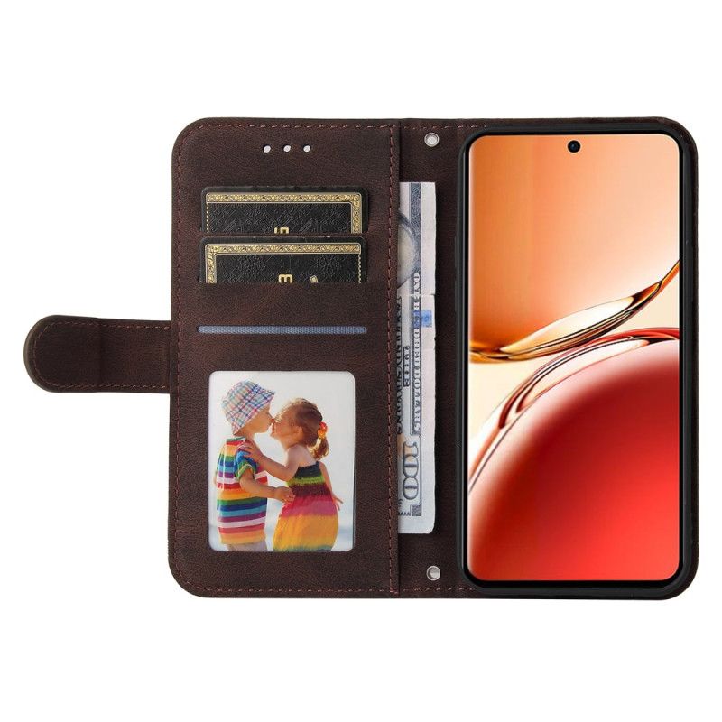 Folio Deksel Oppo Reno 12f 5g Retro Design