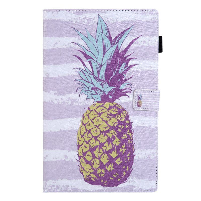 Folio Deksel Til Samsung Galaxy Tab A8 (2021) Ananas Design