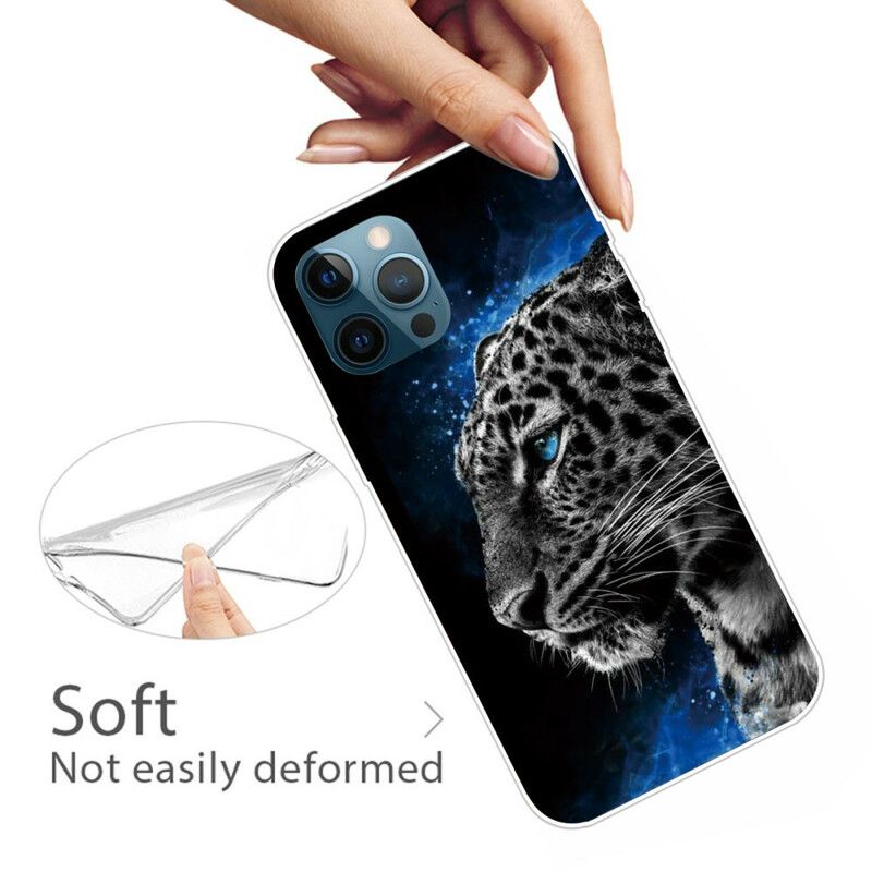 Deksel iPhone 13 Pro Max Feline Face Beskyttelse Deksel