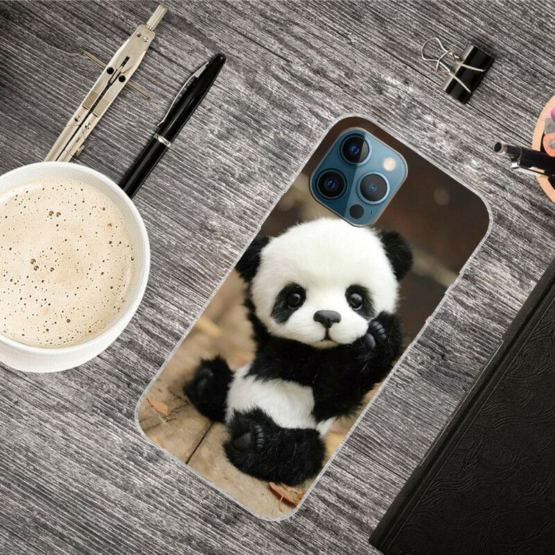 Deksel iPhone 13 Pro Max Fleksibel Panda