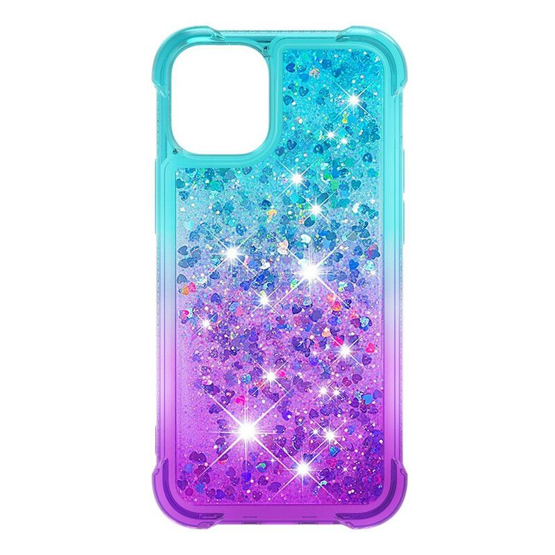 Deksel iPhone 13 Pro Max Glitterfarger