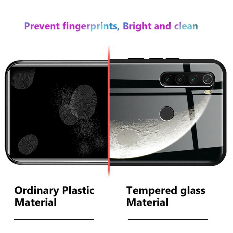 Deksel iPhone 13 Pro Max Katt Og Sommerfugler I Herdet Glass I Verdensrommet Beskyttelse Deksel