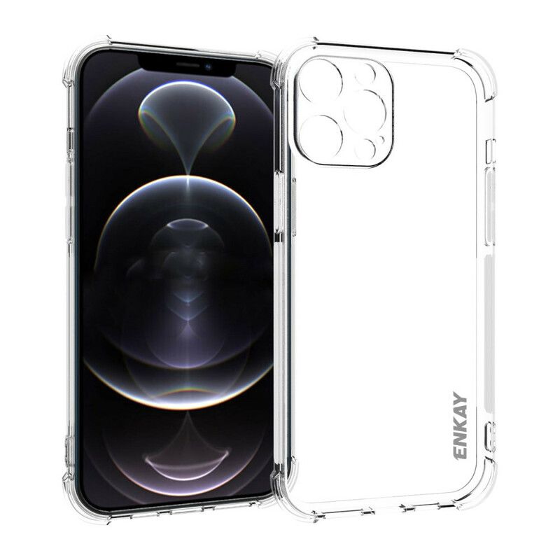 Deksel iPhone 13 Pro Max Mobildeksel Combo Case Og Herdet Glass Skjerm Enkay