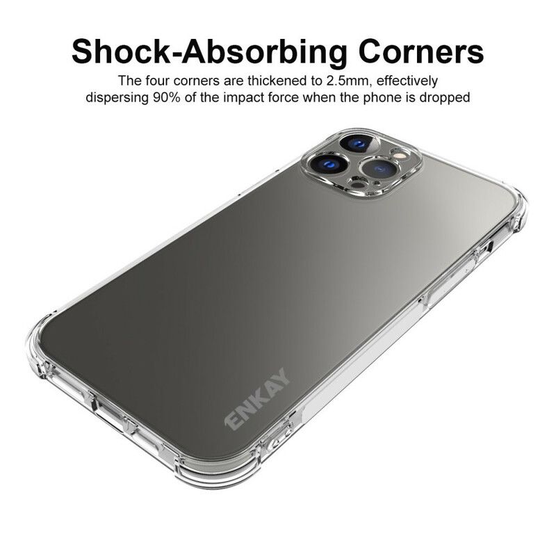 Deksel iPhone 13 Pro Max Mobildeksel Combo Case Og Herdet Glass Skjerm Enkay