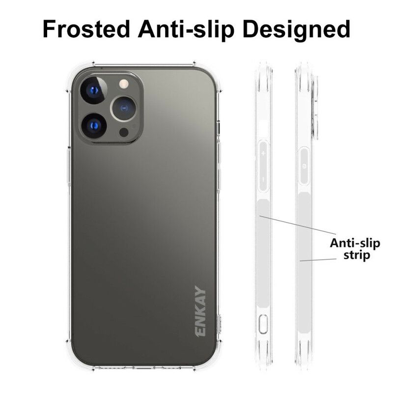 Deksel iPhone 13 Pro Max Mobildeksel Combo Case Og Herdet Glass Skjerm Enkay