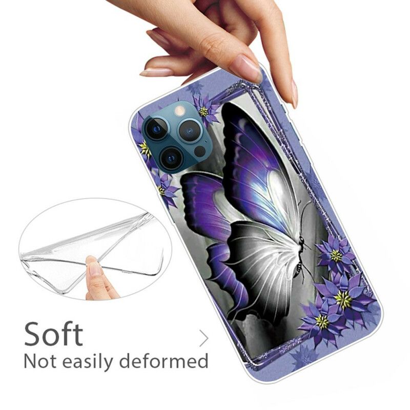 Deksel iPhone 13 Pro Max Royal Butterfly