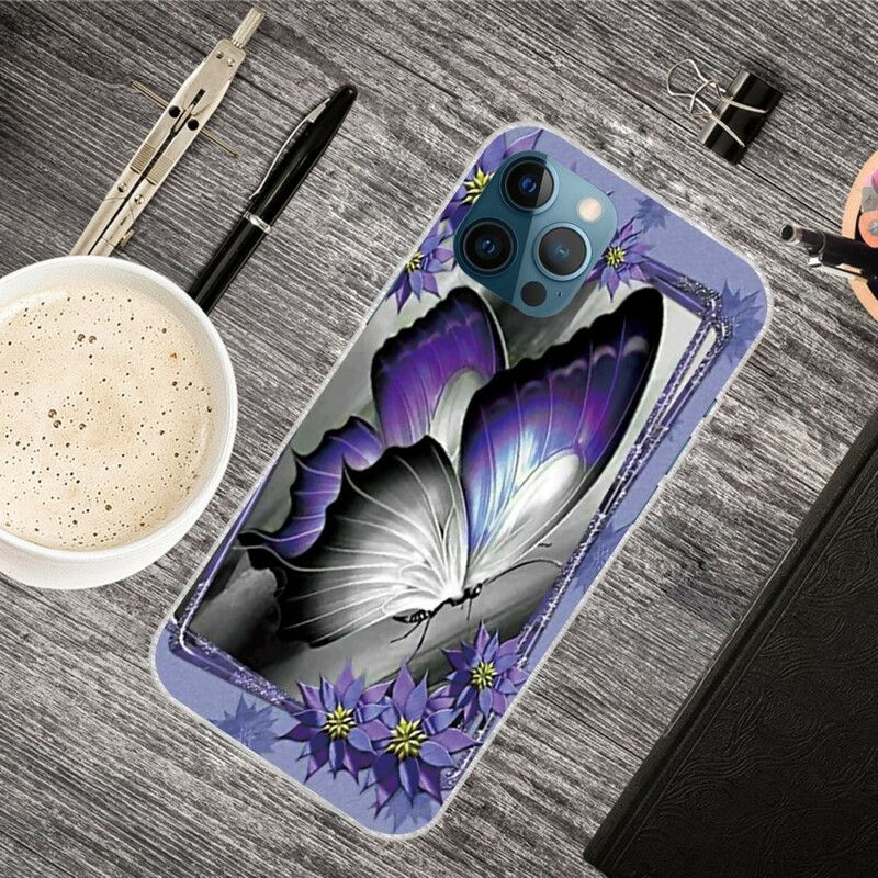 Deksel iPhone 13 Pro Max Royal Butterfly