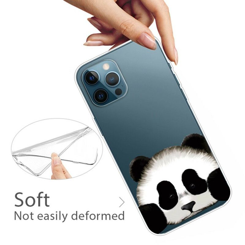 Deksel Til iPhone 13 Pro Max Gjennomsiktig Panda