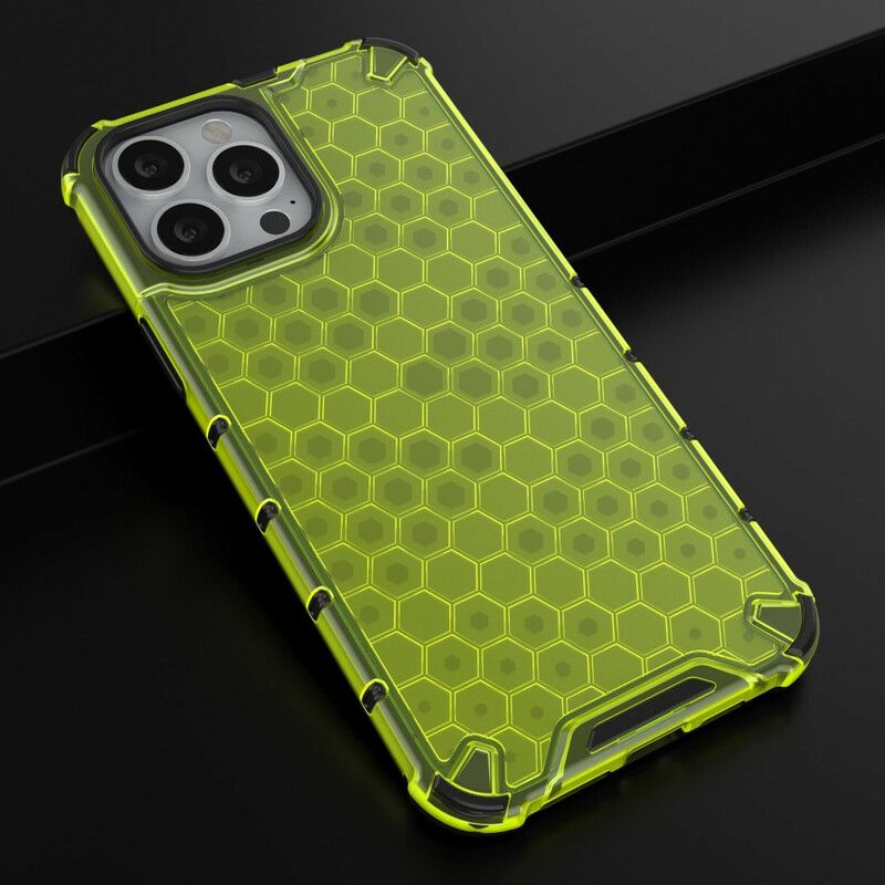 Deksel Til iPhone 13 Pro Max Honeycomb Style