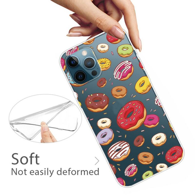 Deksel Til iPhone 13 Pro Max Love Donuts