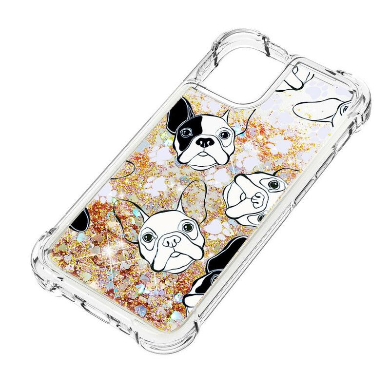 Deksel Til iPhone 13 Pro Max Mr Glitter Dog