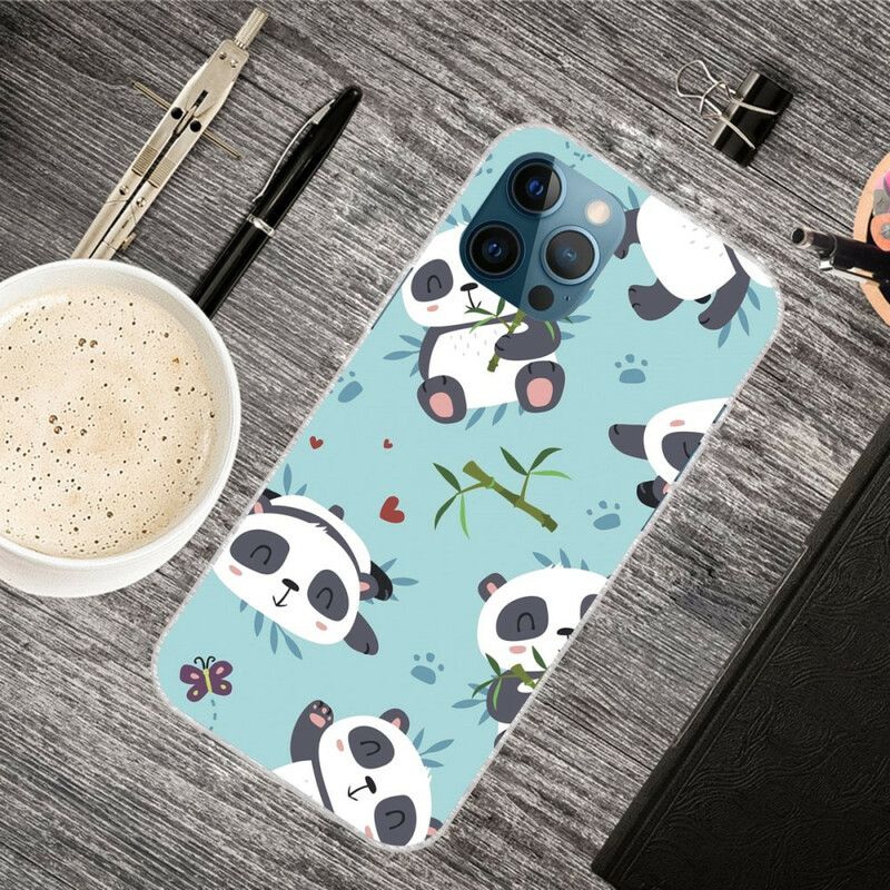 Deksel Til iPhone 13 Pro Max Pile Of Pandas