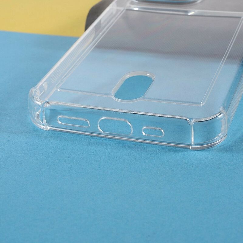 Deksel Til iPhone 13 Pro Max Transparent Fargekortholder