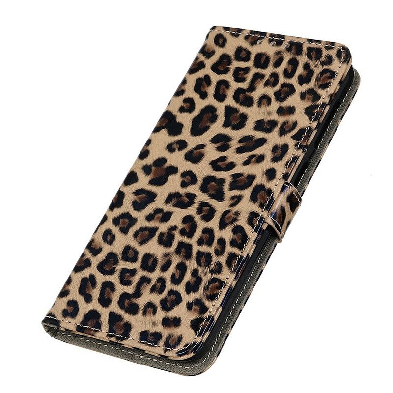 Folio Deksel iPhone 13 Pro Max Enkel Leopard