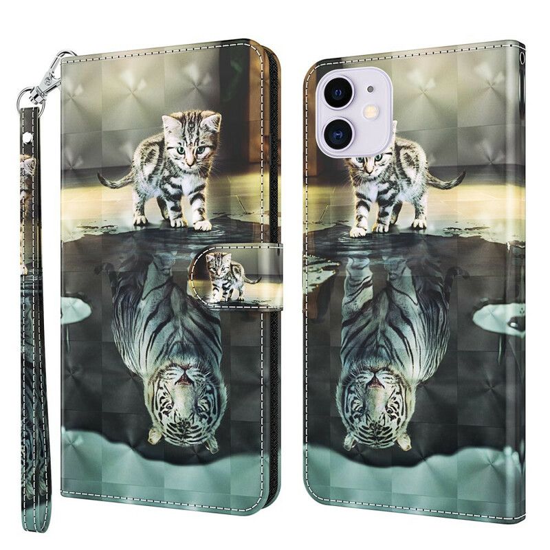 Folio Deksel iPhone 13 Pro Max Ernest The Tiger Beskyttelse Deksel