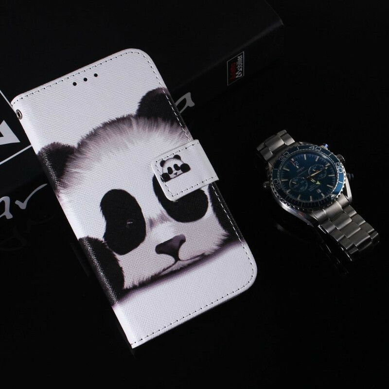 Folio Deksel iPhone 13 Pro Max Panda Face