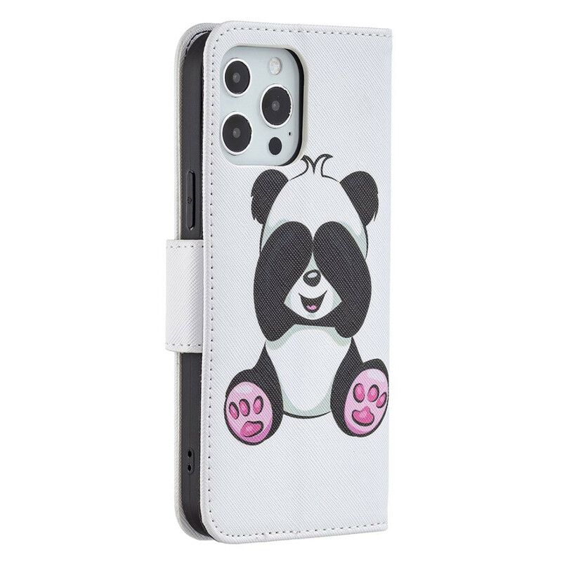 Folio Deksel iPhone 13 Pro Max Panda Moro