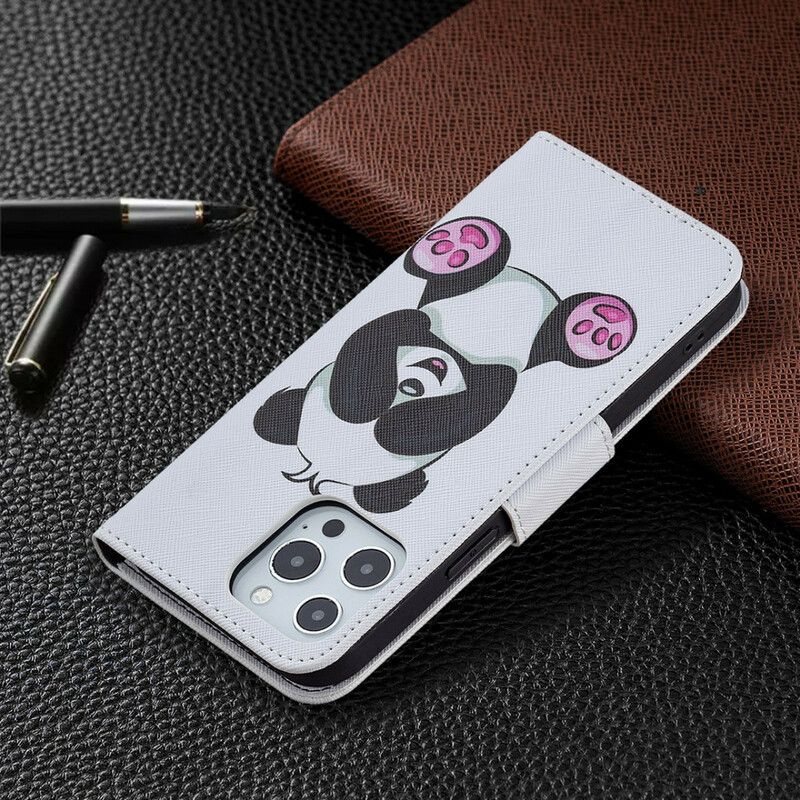 Folio Deksel iPhone 13 Pro Max Panda Moro