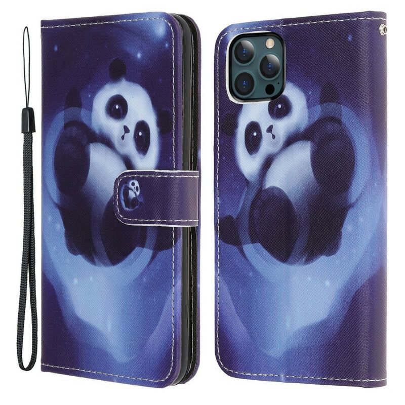 Folio Deksel Til iPhone 13 Pro Max Panda Space