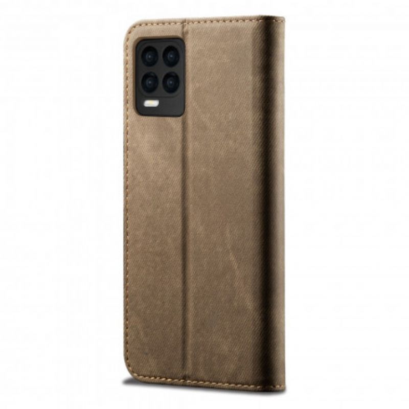 Folio Deksel Realme 8 / 8 Pro Denimstoff