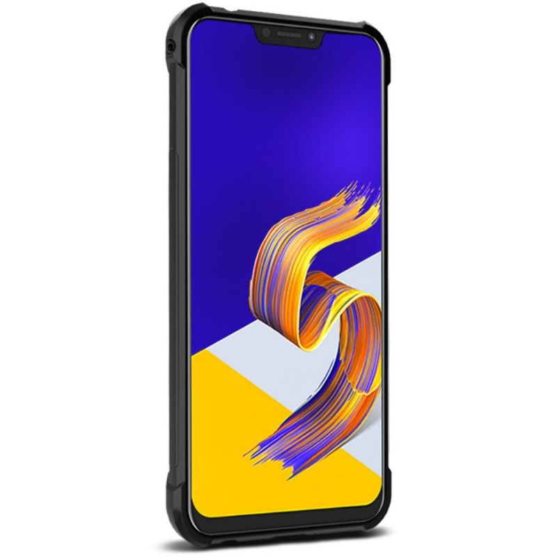 Deksel Asus ZenFone 5 / 5Z Imak Børstet Karbonfiber Beskyttelse