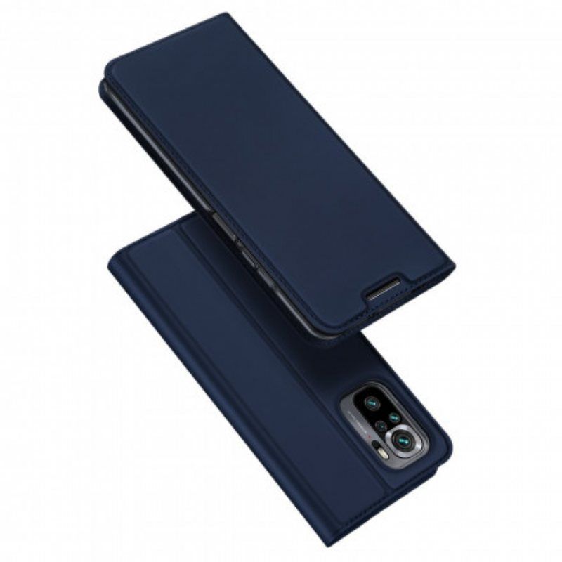 Beskyttelse Deksel Til Xiaomi Redmi Note 10 / 10S Folio Deksel Skin Pro Dux Ducis