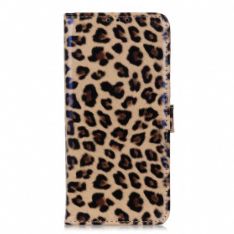 Folio Deksel Til Xiaomi Redmi Note 10 / 10S Leopard